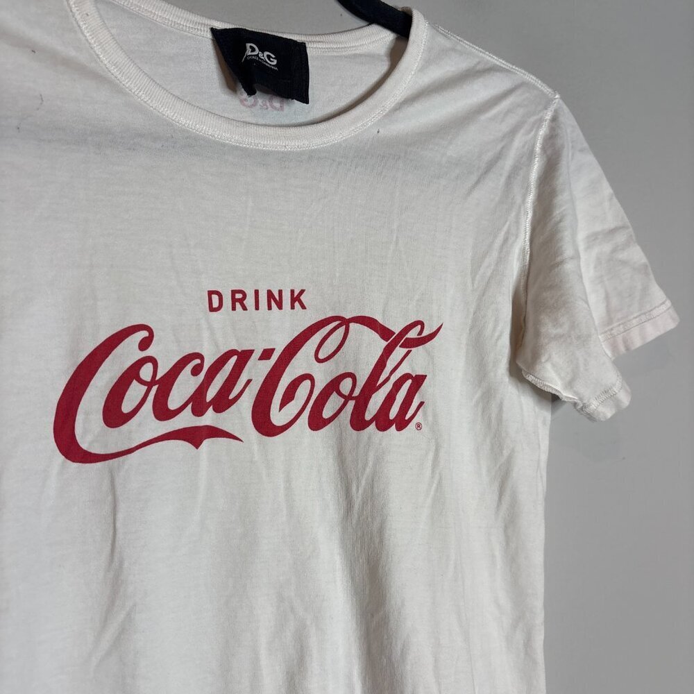 Dolce & Gabbana white Coca Cola graphic tee - Picture 2 of 8